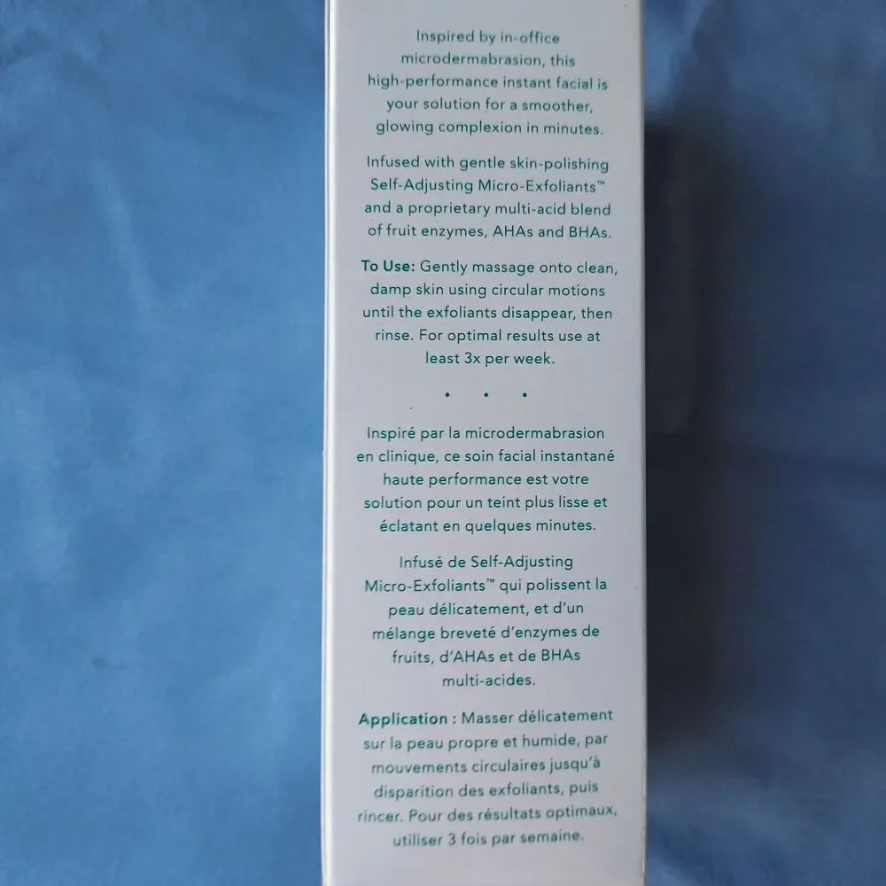 Thrive Causemetics Smart Microdermabrasion 2-in-1 Instant Facial Micro Exfoliant